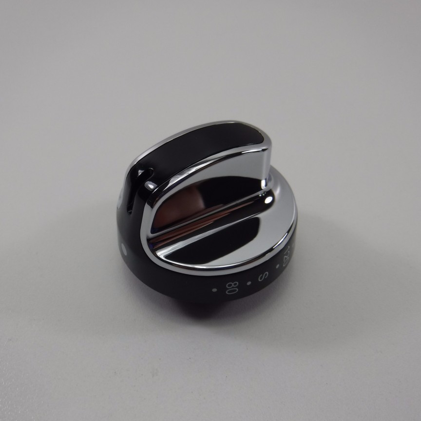 New World Cooker / Oven KNOB fs df m/oven blk/chr 083157011