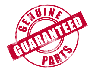 Guaranteed genuine spare parts