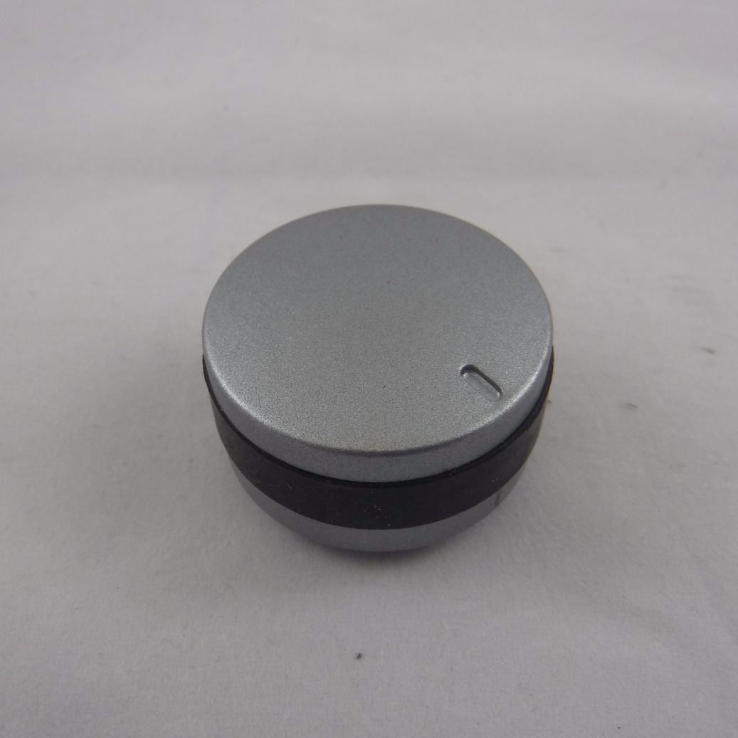 Lamona Compatible 12 O'Clock Type Silver Replacement Oven Cooker Hob Control Knob Pack of 1