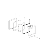 Thetford Service Door FD3 Spare Parts