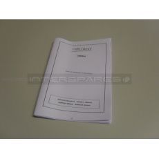 Diplomat INSTRUCTION MANUAL