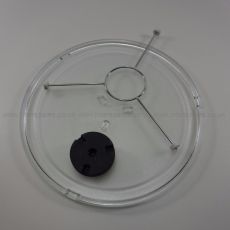 Diplomat De Dietrich Premium Appliance Brands Ltd Brandt GLASS TURNTABLE C/W ROLLER & DRIVE ASSEMBLY