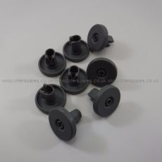 Aeg Tricity Bendix Zanussi Ikea Electrolux Basket Wheels - Lower Pack of 8