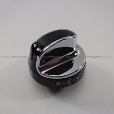 New World Spare Parts KNOB fs elec t/oven blk/chr