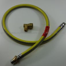 Smeg LPG Flexihose c/w Bayonet Socket