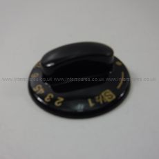 Stoves Spare Parts KNOB control main oven Blk/Gld