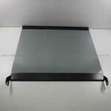 Stoves Spare Parts LID assy glass 60 handle blk