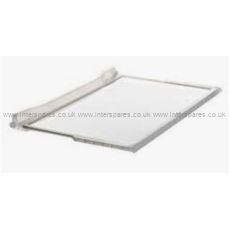 Cooke & Lewis Whirlpool MAIN GLASS SHELF WITH TRIMS