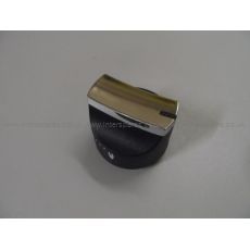 Stoves Spare Parts KNOB control hotplate Blk/Chr