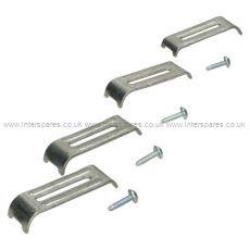 Howden Lamona Cooke & Lewis Fixing Clips