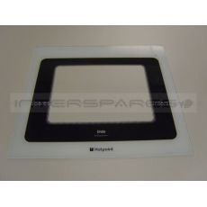Hotpoint Door Glass - Outer White