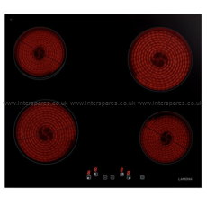 Howden Lamona Lamona  60cm Black Electric Ceramic Hob