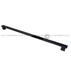 Logik Door Handle Black Flat