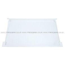 Currys Essentials Glass Shelf with Trims