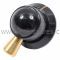 Spare Parts Control Knob Black Brass