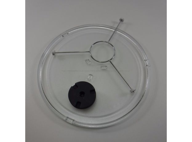 Diplomat De Dietrich Premium Appliance Brands Ltd Brandt GLASS TURNTABLE C/W ROLLER & DRIVE ASSEMBLY