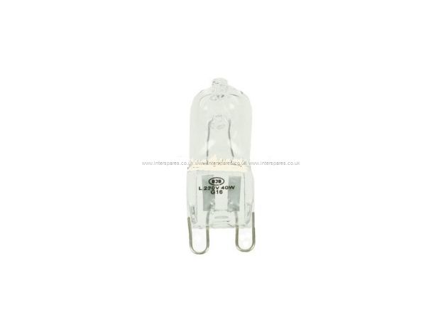 Zanussi Howden Lamona Halogen Lamp G9 230V 40W