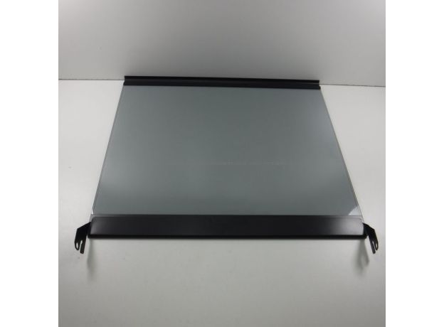 Stoves Spare Parts LID assy glass 60 handle blk