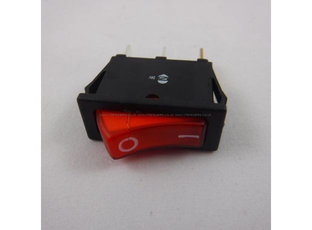 Electrolux 12V - 24V  Switch - Red