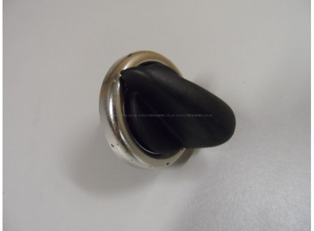 Nardi Electric Knob, Black, Chromate Ring