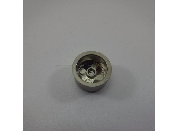 New World BUTTON ignition lt satin nickel