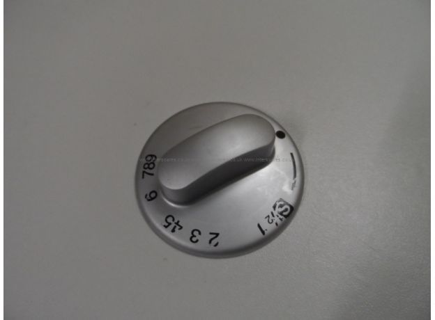 Spare Parts KNOB control oven Sil/Blk