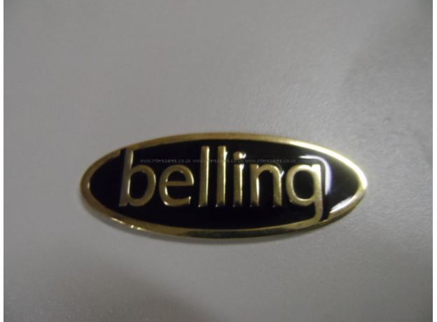 Spare Parts BADGE Belling BLK/GLD enamel BBELLING012