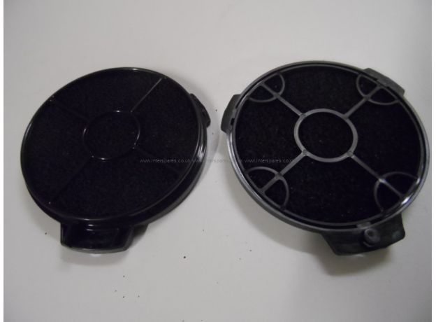 Cooke & Lewis Cata Designair Carbon Charcoal Filter - Pair CARBFILT4