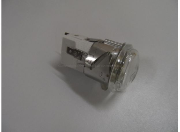 White Westinghouse Lamp Assembly complete with Bulb and Cover