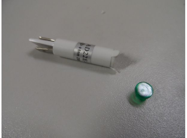 Homeking Indicator Lamp & Lens Green