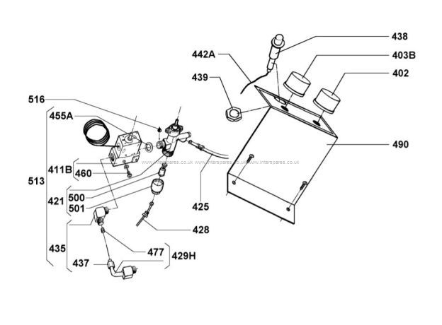 Electrolux THERMOSTAT KIT  - GAS