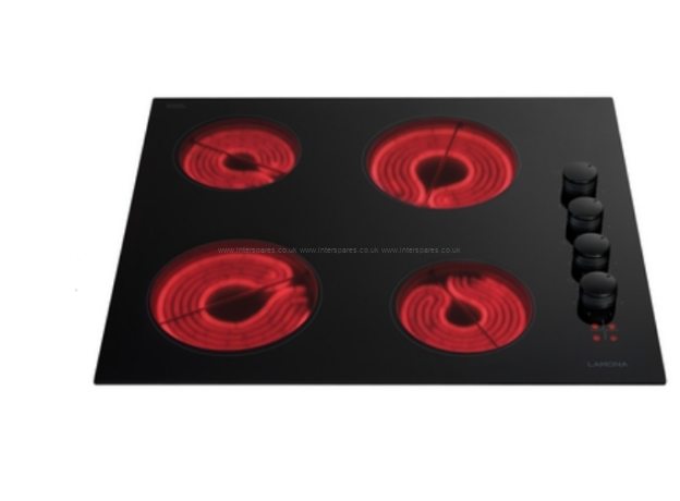 Appliances SIDE CONTROL BLACK CERAMIC HOB
