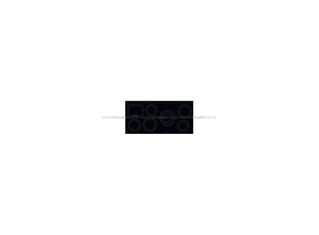 Burco Belling Spare Parts HOTPLATE glass assy 90 be
