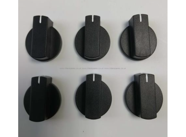 Thetford CONTROL KNOB Pack of 6 Black
