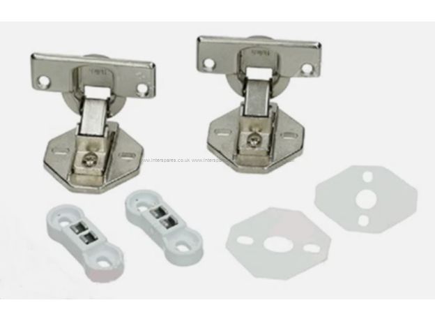 Hygena Diplomat Door Hinge Pair - Decor Door
