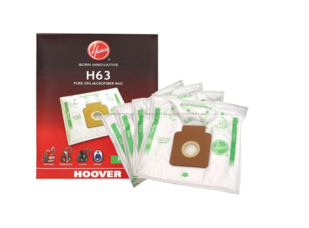 Hoover HEPA BAGS H63