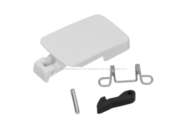 Hygena Diplomat Door Handle Kit - White