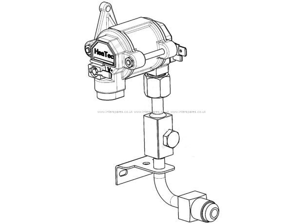 Electrolux Gas Valve and Connection