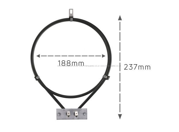Cda Fan Element 2000W