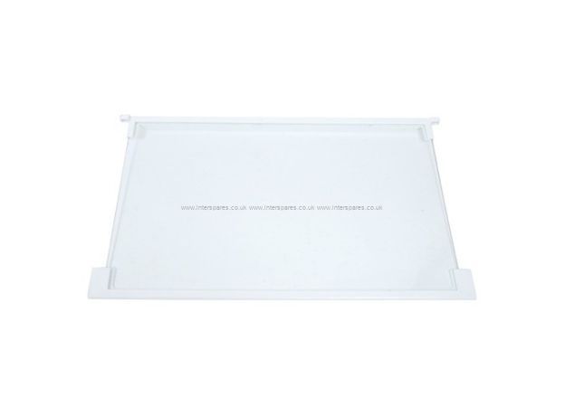 Currys Essentials Glass Shelf with Trims