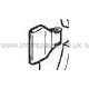 Zanussi Aeg DOOR HANDLE - WHITE