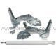 Liebherr Door Hinge and Damper Kit