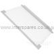 Zanussi MAIN GLASS SHELF WITH TRIMS