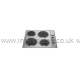 Appliances Lamona stainless steel electric hob