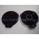Cooke & Lewis Cata Designair Carbon Charcoal Filter - Pair CARBFILT4