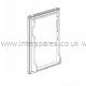 Electrolux Door Assembly c/w Seal