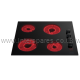 Appliances SIDE CONTROL BLACK CERAMIC HOB