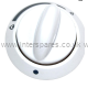 Parkinson Cowan Control Knob - Hob White