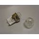 Homeking Lampholder c/w Bulb & Cover Glass